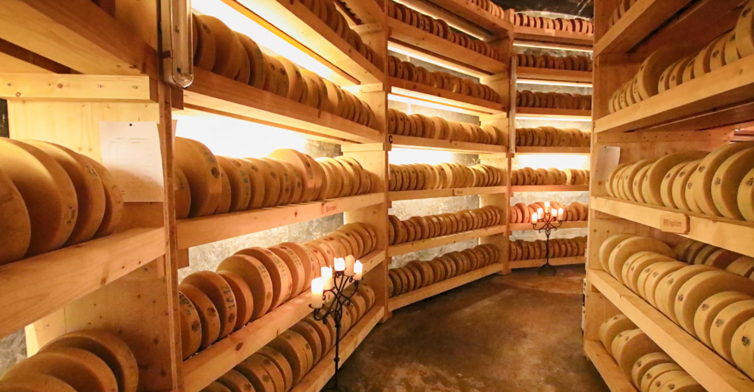 The Bunkers Now Aging Switzerlands Finest Cheese